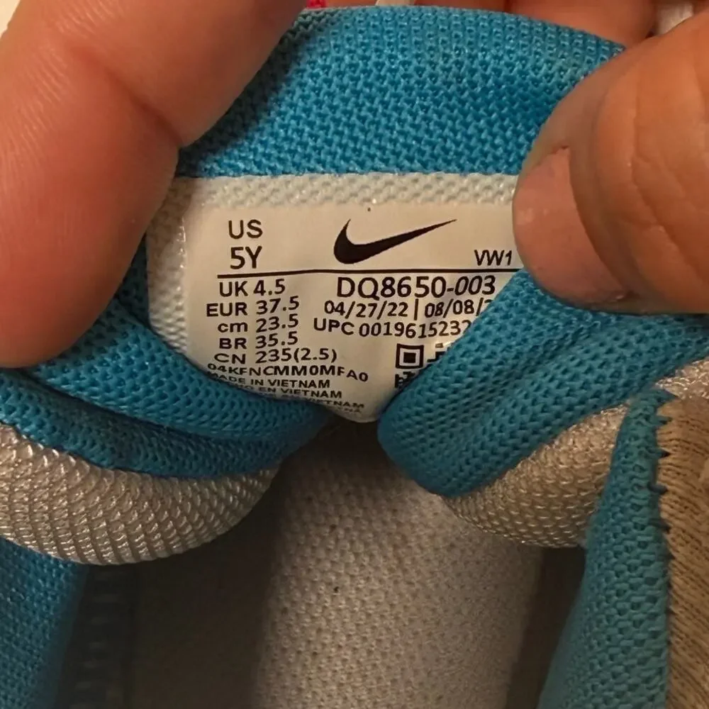 Nike LeBron Witness 7 Grey Fog Multi-Color Youth 5